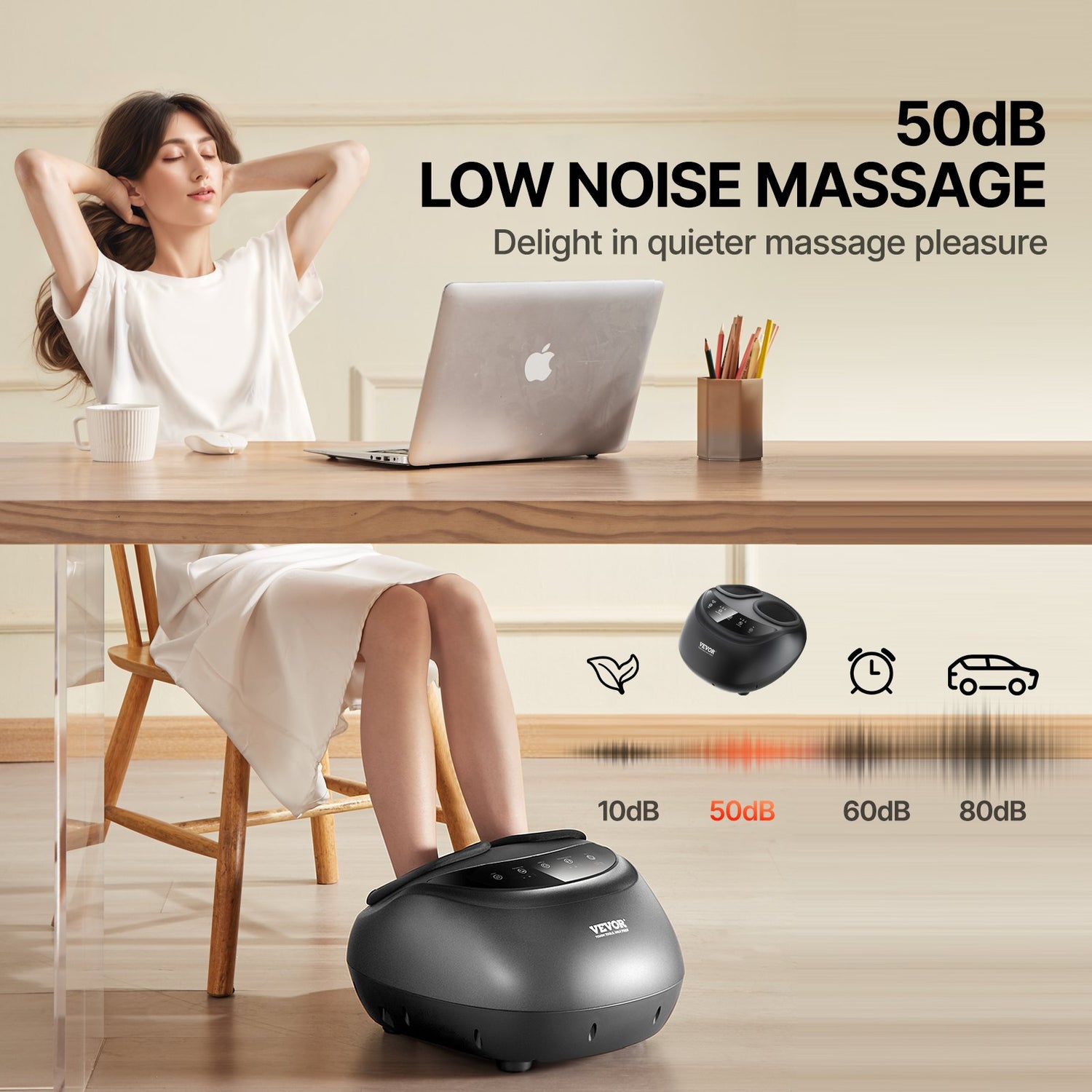Foot Massager Machine electric compression therapy for foot pain relief