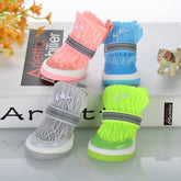Footless Teddy Small Dog Pet Shoes Soft Bottom Foot Cover for cold weather use