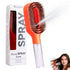 Spray Comb Hair Brush with water mist spray bottle