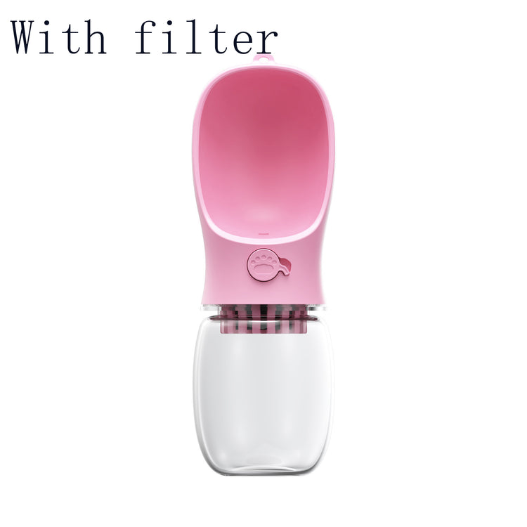 Pet Water Cup Outdoor Portable Water Bottle travel design