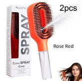 Spray Comb Hair Brush with scalp massage function