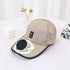 Solar Charging Fan Hat UV protection outdoor cap