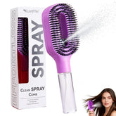 Spray Comb Hair Brush lightweight travel brush