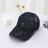Solar Charging Fan Hat for hiking and camping