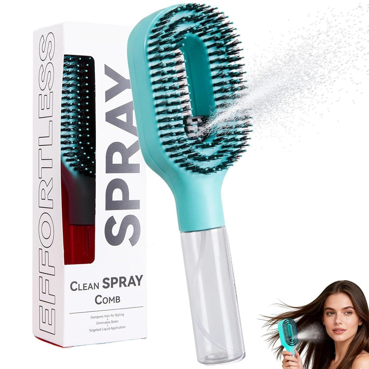 Spray Comb Hair Brush water spray hair comb