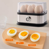 Stainless Steel Egg Boiler compact design